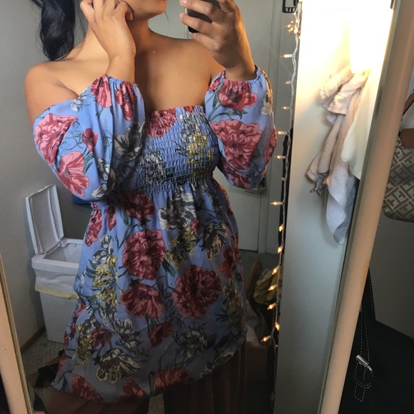 Dresses & Skirts - Floral Tube Top Dress